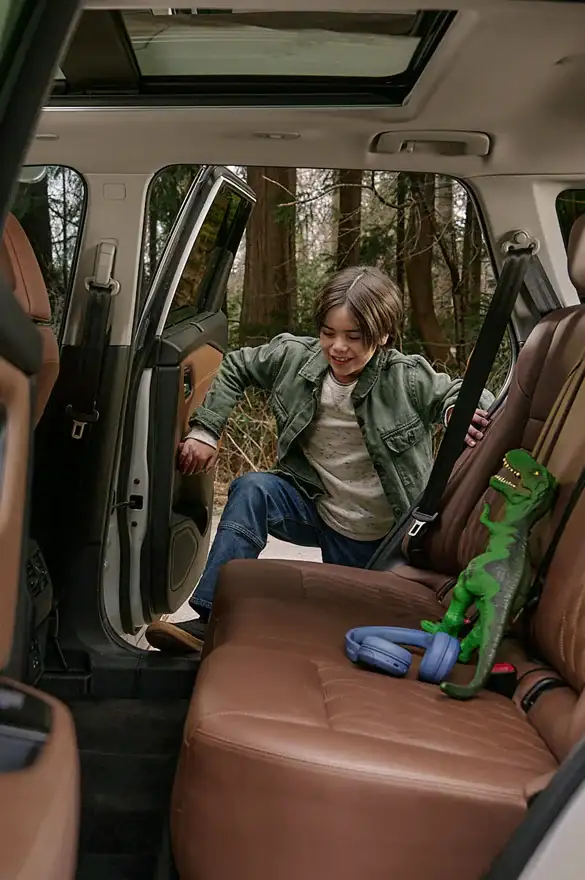 2026 Rogue family cargo and rear seat access