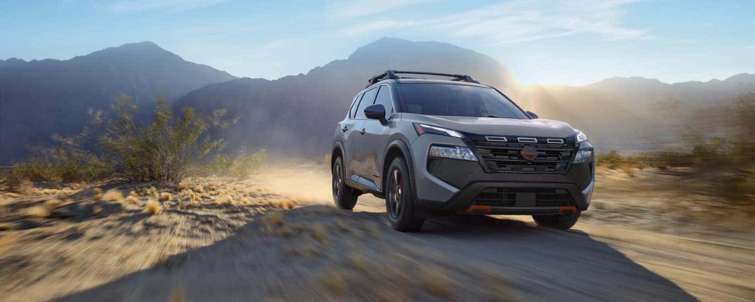 2026 Nissan Rogue in motion