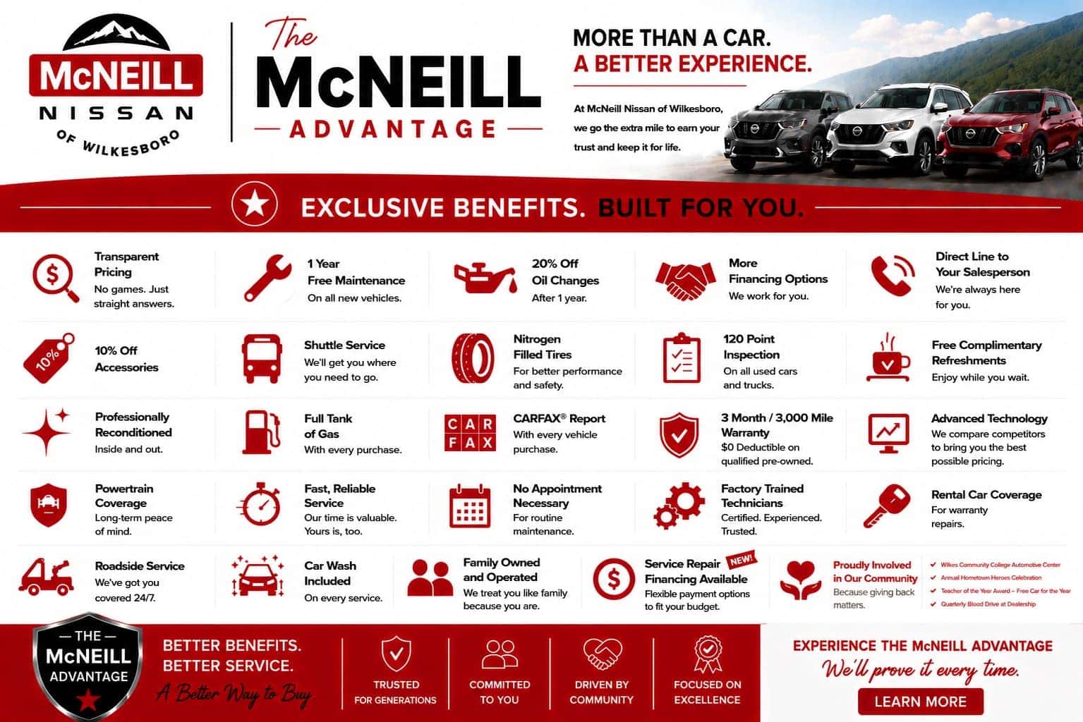 mcneill nissan advantage