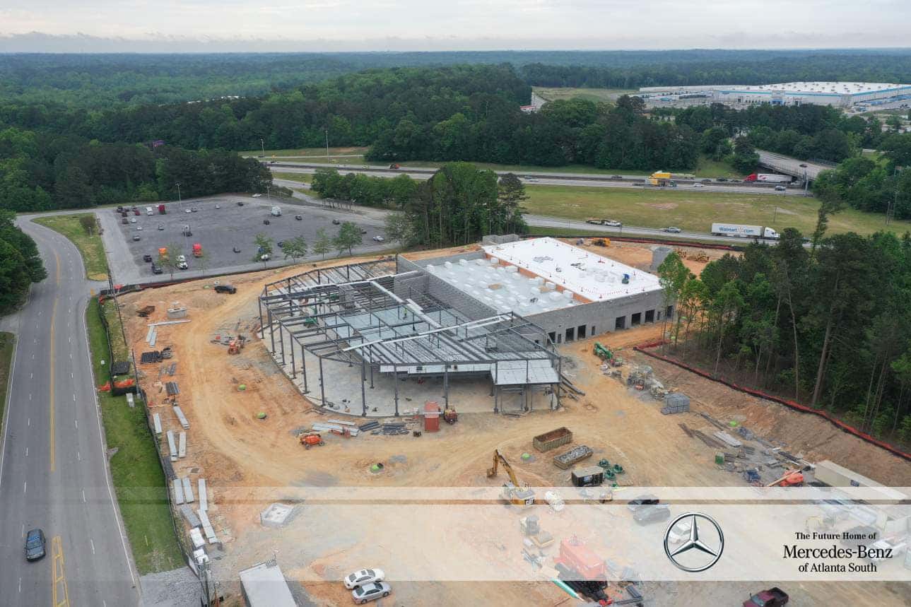 Mercedes-Benz Stadium, Future Home to the Atlanta Falcons, Being Built in  Atlanta. - Military AutoSource