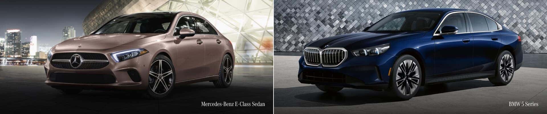 Mercedes-Benz E-Class Vs. BMW 5 Series