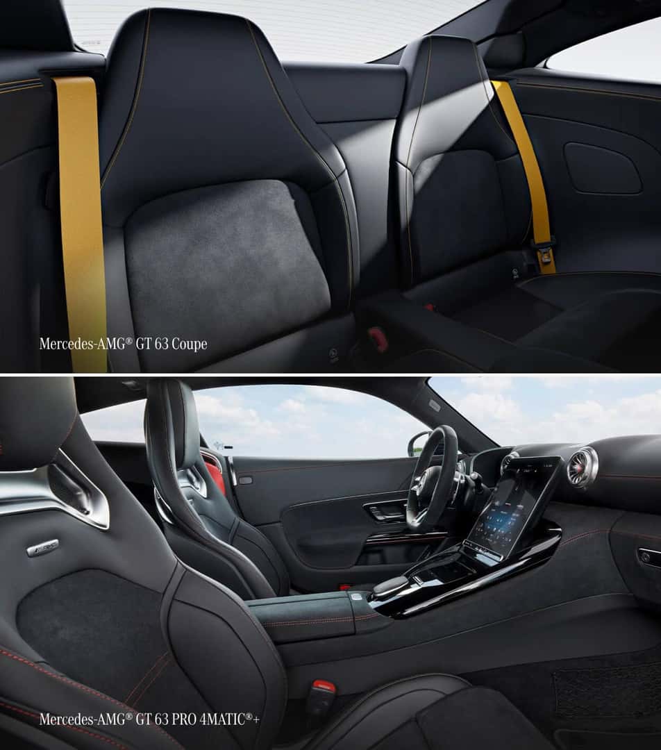 Premium Mercedes-AMG® GT 63 Interiors