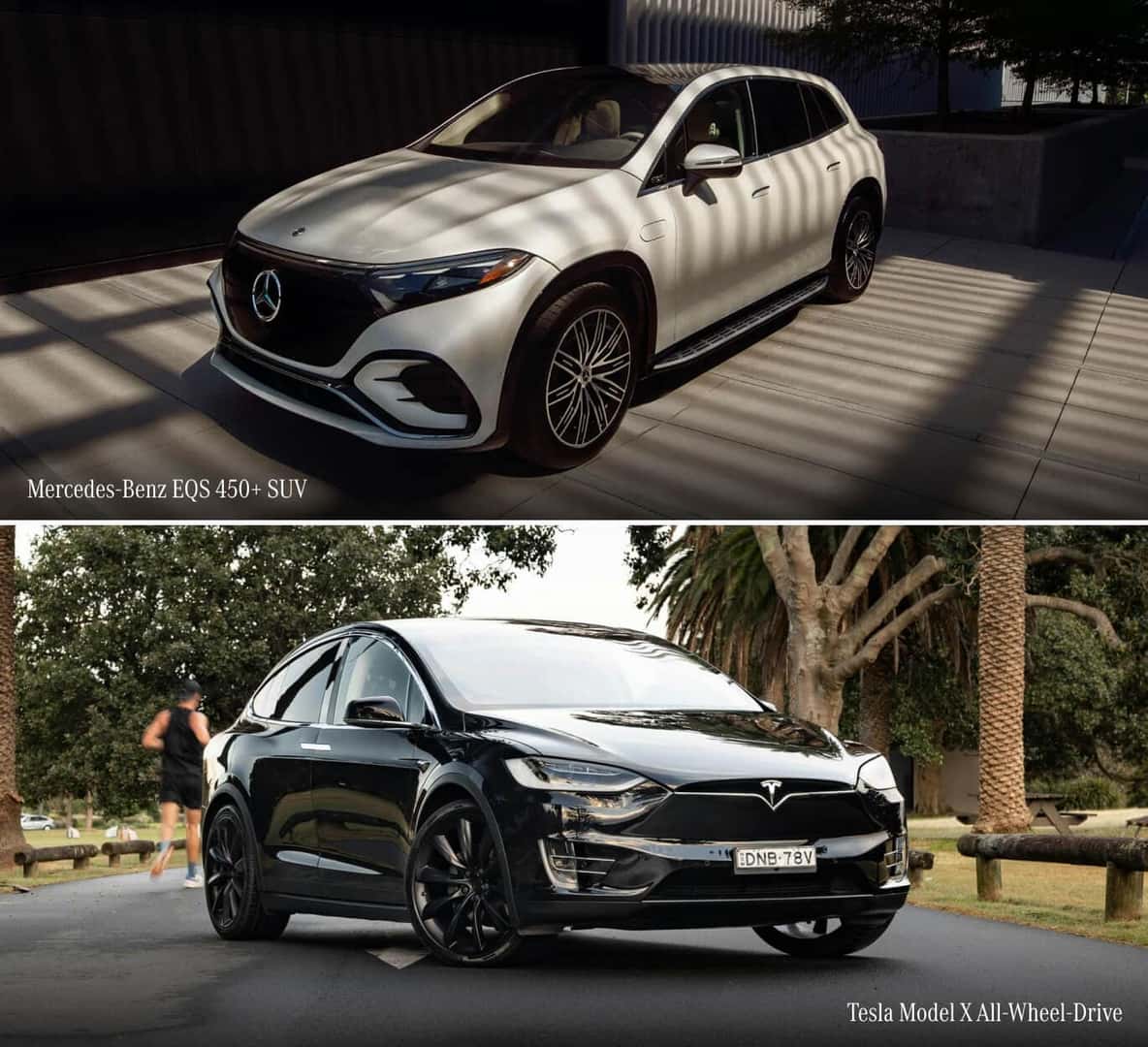 2025 EQS vs. Tesla Model X Specifications