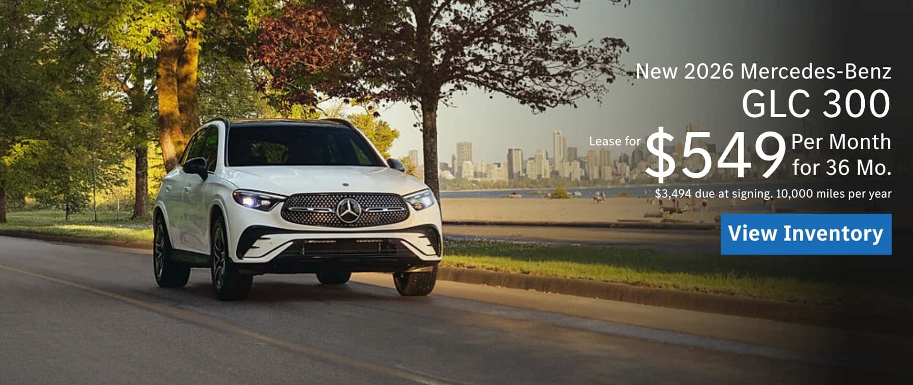 August GLC 300 Lease Offer