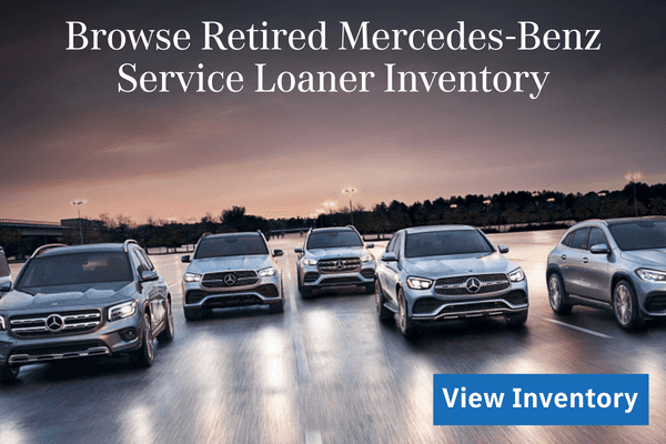 Browse Retired Mercedes-Benz Service Loaner Inventory