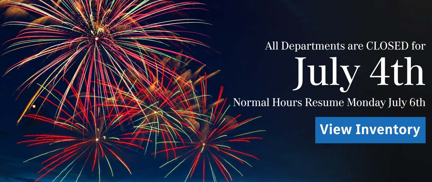 July 4th Hours