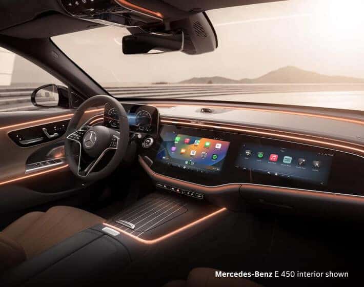 Mercedes Benz E Class 450 Interior