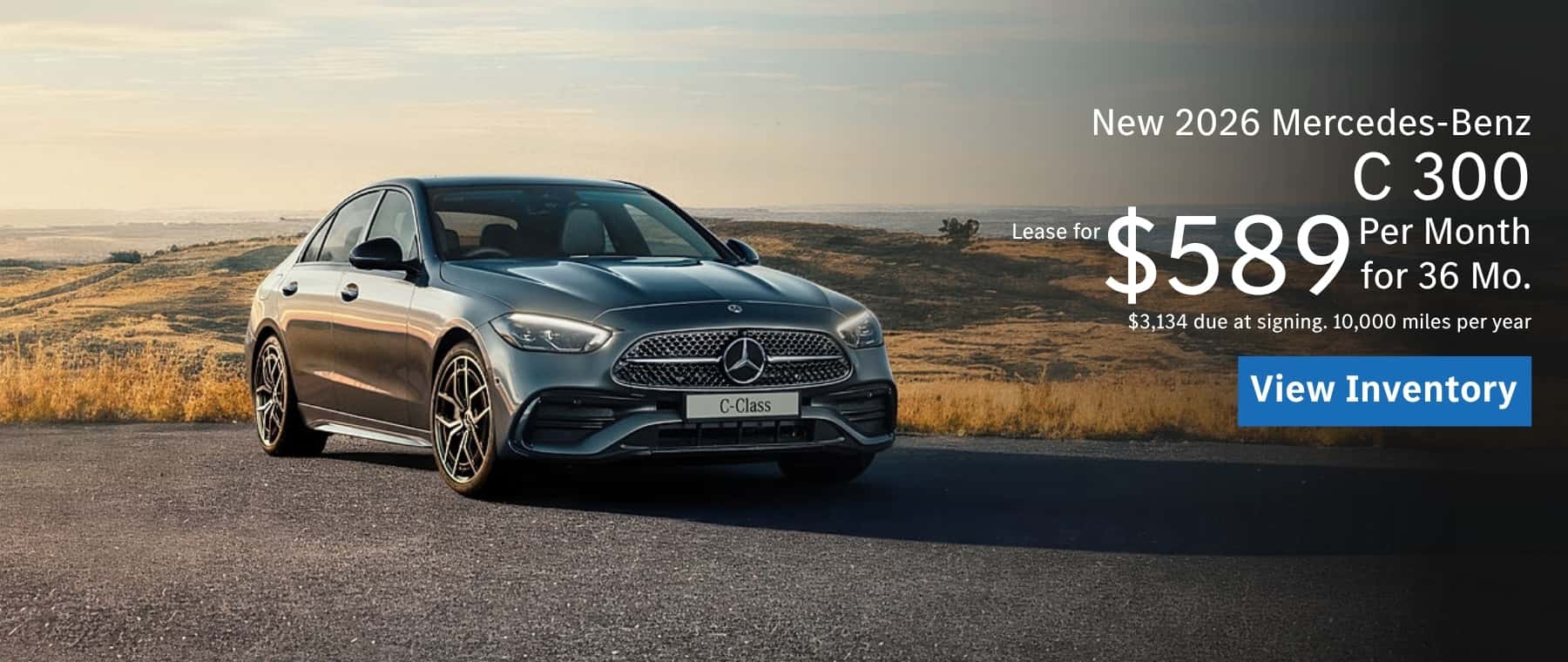 August C 300 Lease Offer