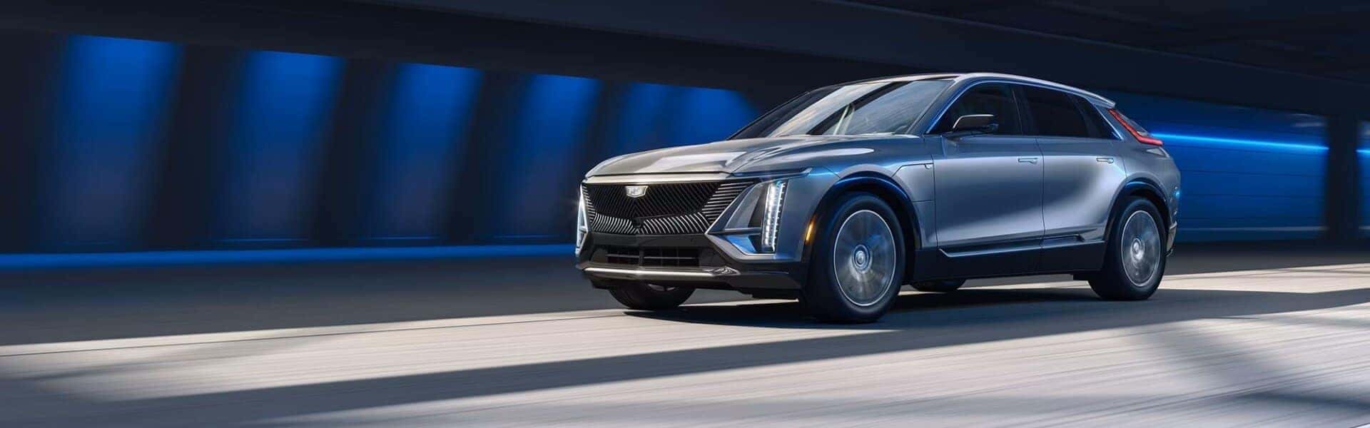 2025 Cadillac LYRIQ Driving Down The Road
