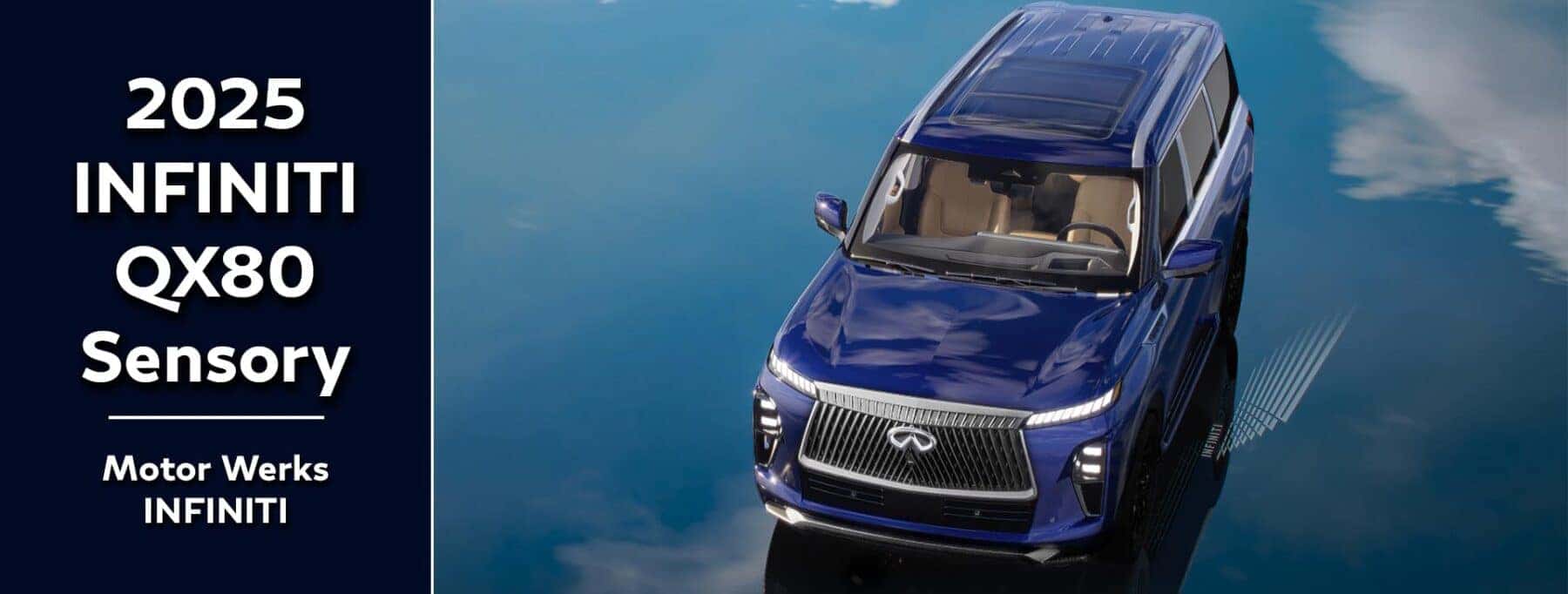 2025 INFINITI QX80 Trims and Pricing Motor Werks INFINITI