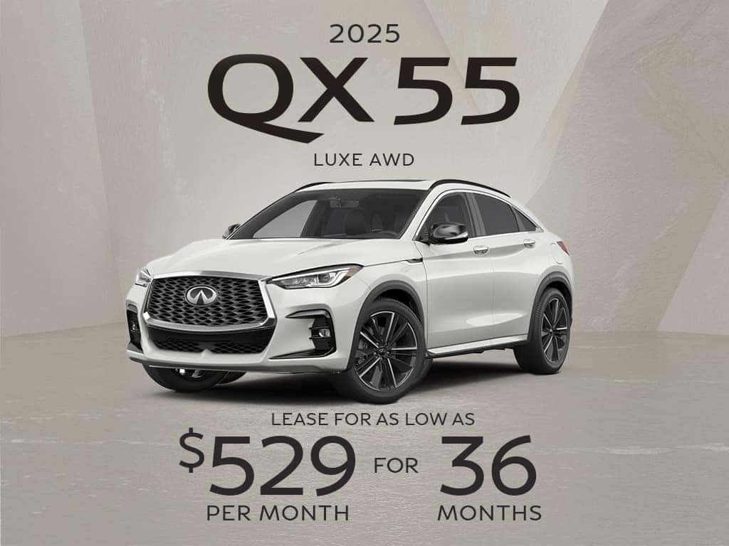 2025 INFINITI QX55 LUXE AWD