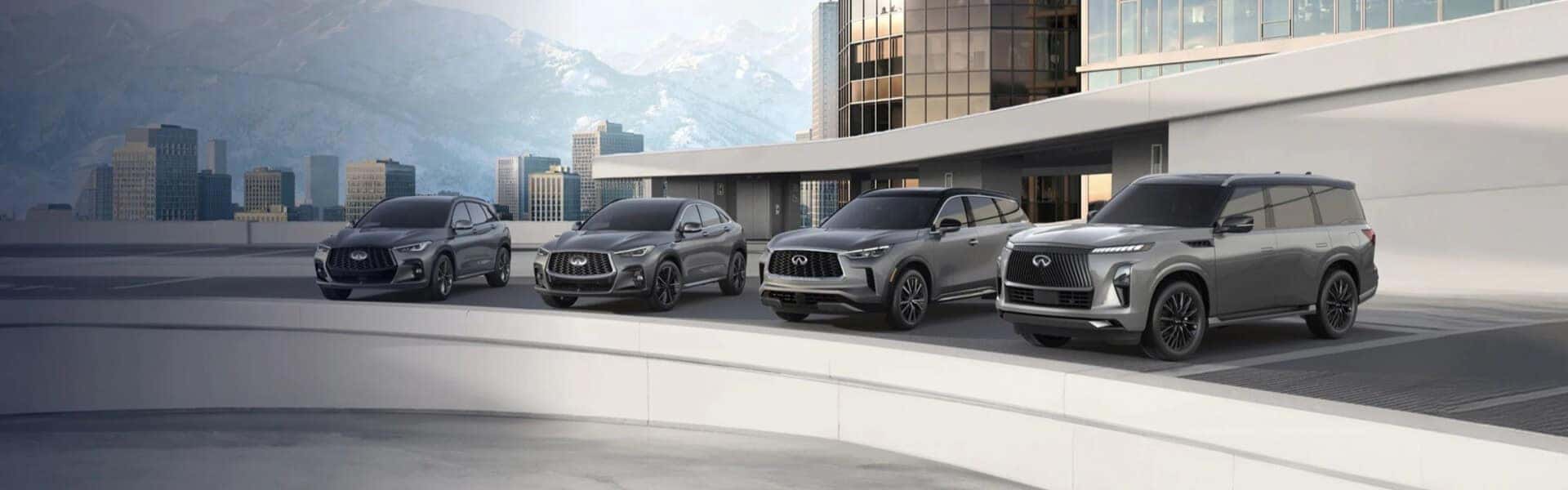 2025 INFINITI Model Lineup Banner
