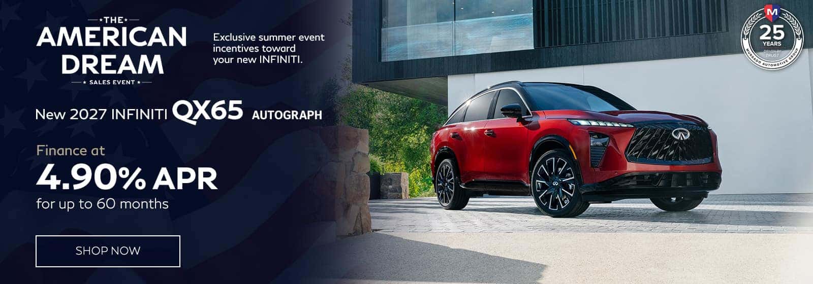 2027 INFINITI QX65 Autograph