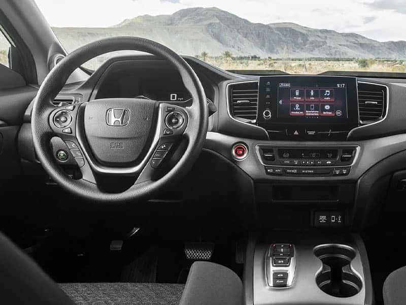 New 2023 Honda Ridgeline interior features technology and design