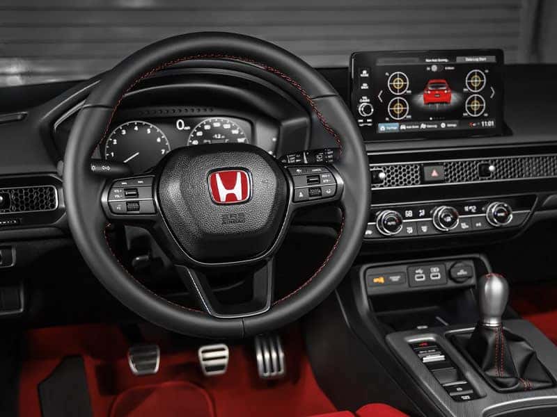 New 2025 Honda Civic Type R High Performance Hatchback Interior Comfort Features and Technology
