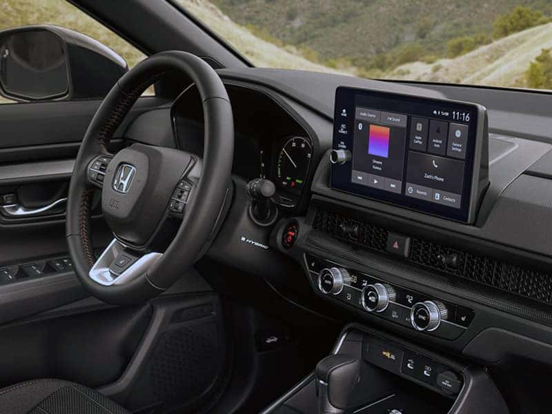 New 2026 Honda CR-V Hybrid Compact Crossover SUV Interior Comfort Features and Technology