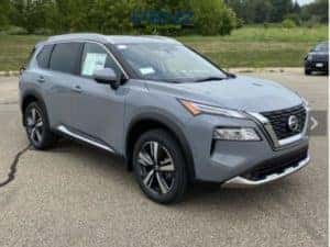 2021 Rogue in Boulder Gray Pearl