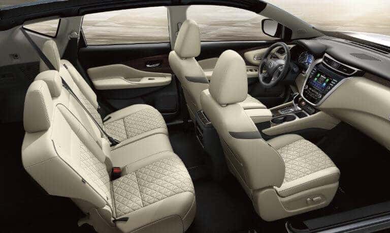 2022 Nissan Murano interior seating side view