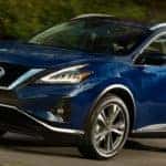 Front View of Blue 2023 Nissan Murano