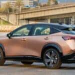 Copper 2023 Nissan Ariya Parked by River