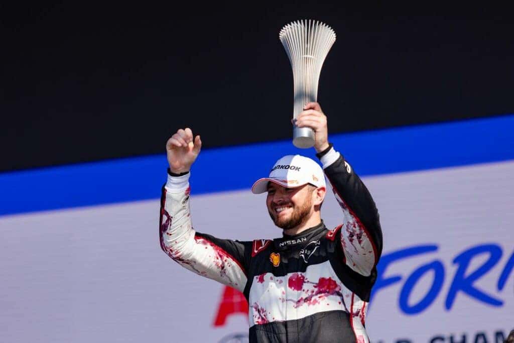 ROWLAND Oliver (gbr), Nissan Formula E Team, Nissan e-4ORCE 04, portrait during the 2024 Misano ePrix, 5th meeting of the 2023-24 ABB FIA Formula E World Championship, on the Misano World Circuit Marco Simoncelli from April 11 to 14, 2024 in Misano Adriatico, Italy - Photo Joao Filipe / DPPI