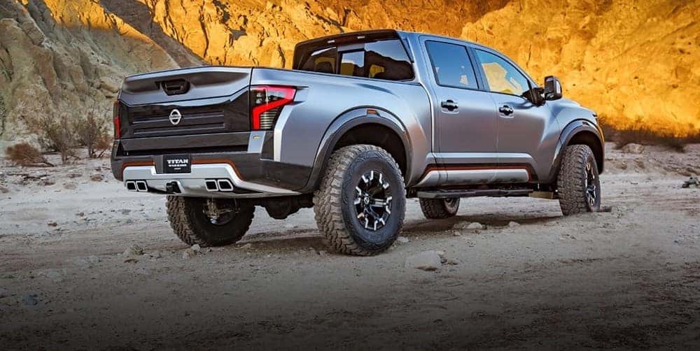 New Nissan Titan Rear View