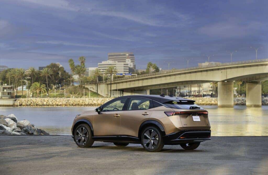 Left-Back View of the 2024 Nissan Ariya EV