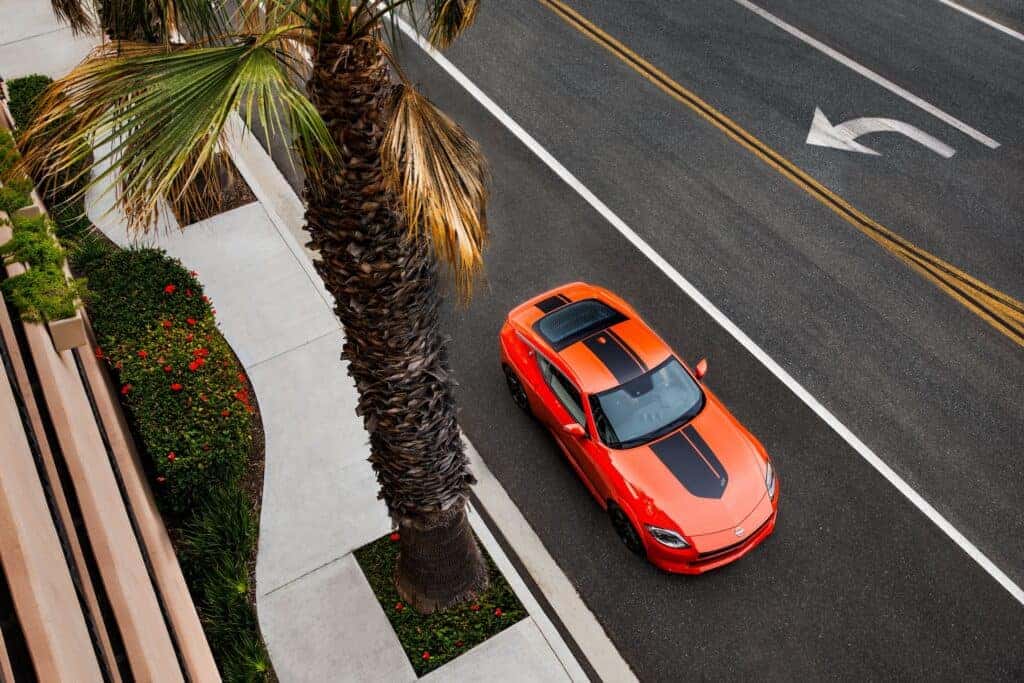 2024 Nissan Z Heritage Edition Overhead View