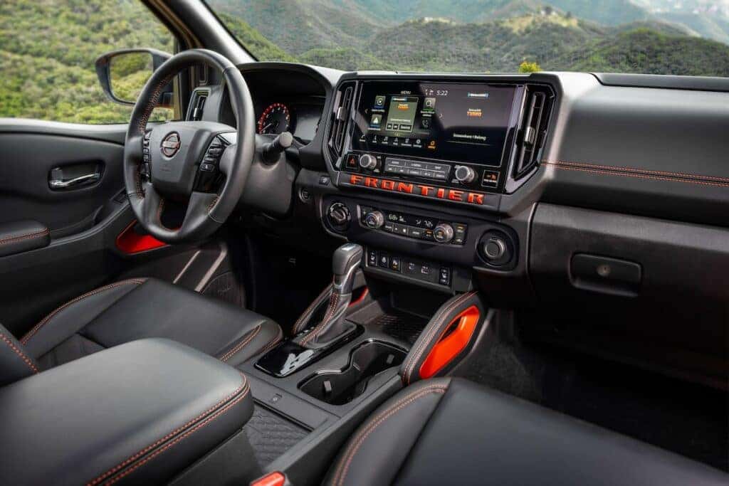 2025 Nissan Frontier Interior Front Dash View