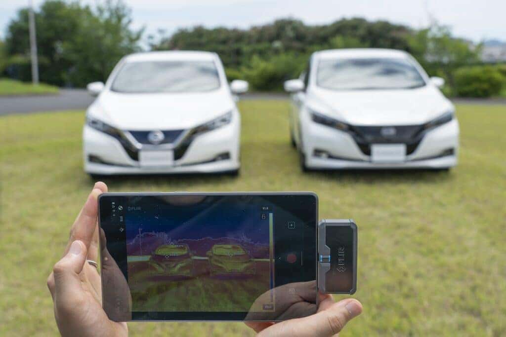 Nissan Cool Paint Job Testing