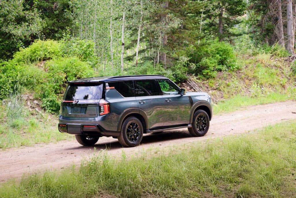 A Dark Silver Of The Powerful 2025 Nissan Armada