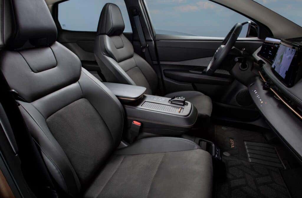 The Wowing 2023 Nissan Ariya's Comfy Front Seats