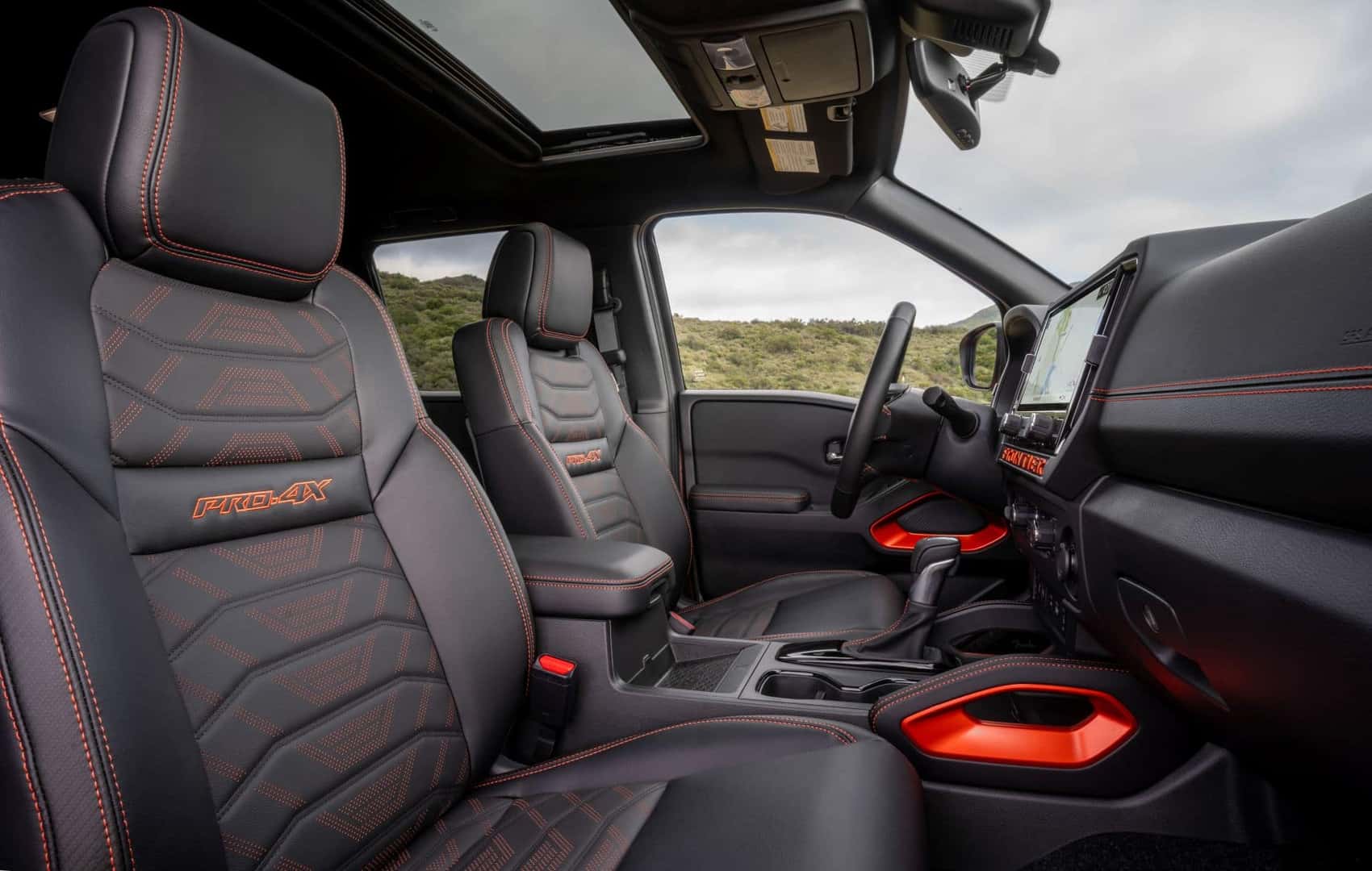 The Comfortable Passenger Seats Of The Dependable 2025 Nissan Frontier