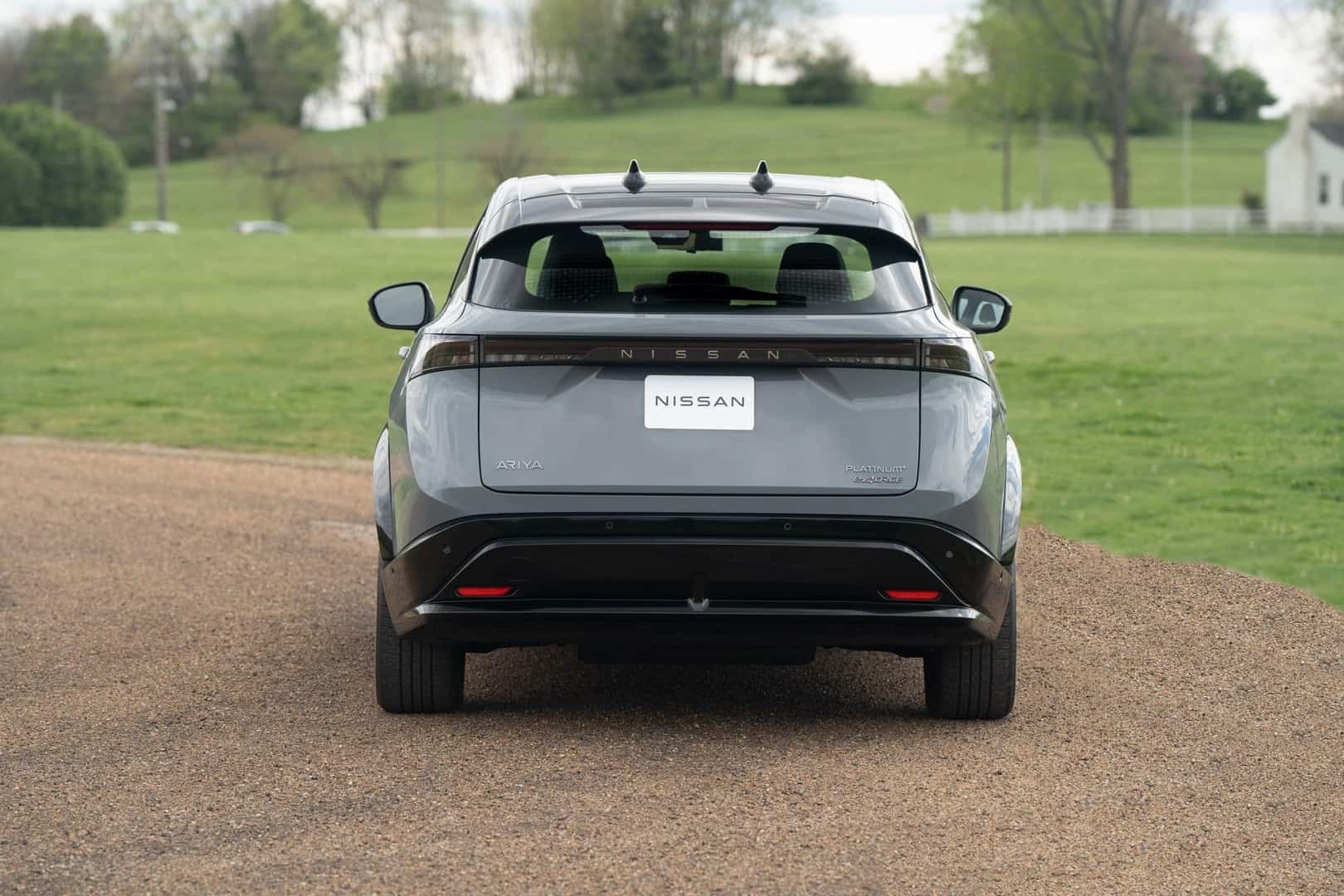 The Back Exterior Of The Fantastic Nissan Ariya EV, Just The Car For You