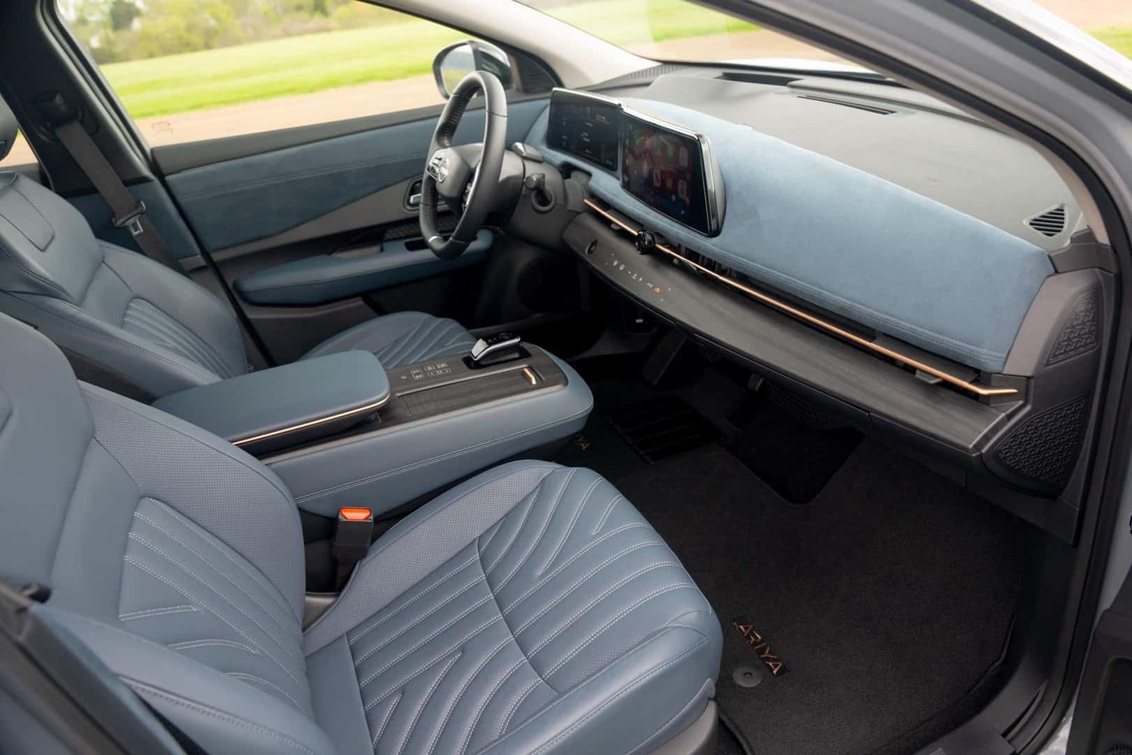 The Comfy And Heated Seats Of The Nissan Ariya EV