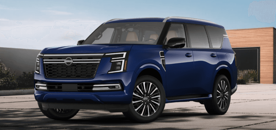 2025 Nissan Armada Deep Ocean Blue Pearl