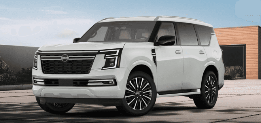 2025 Nissan Armada Everest White Tricoat