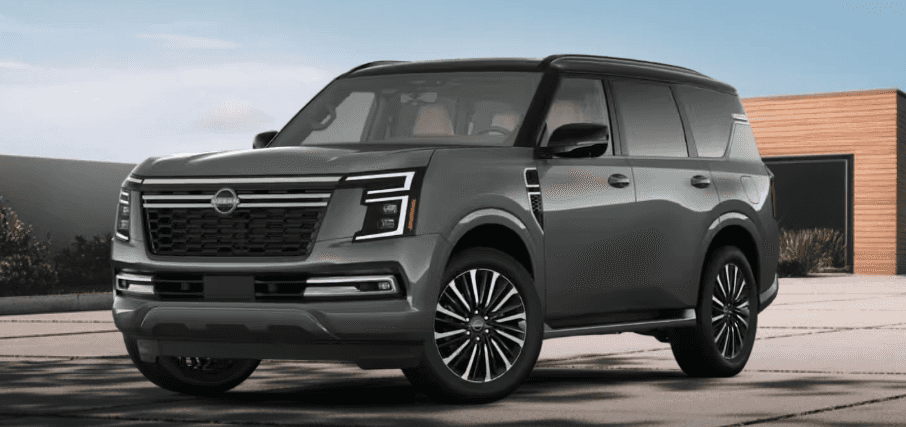 2025 Nissan Armada Two Tone Alpine Metallic/Super Black