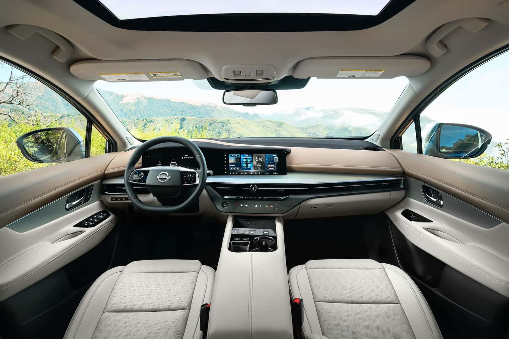 2025 Nissan Murano ivory front row