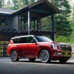 2025 Nissan Armada Coulis Red Pearl