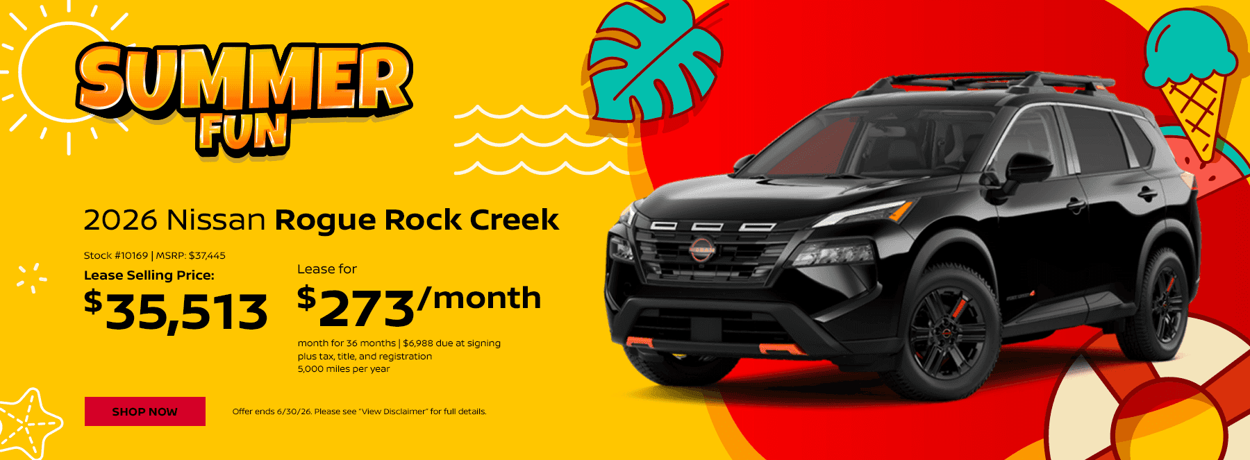 2026 Nissan Rogue Rock Creek