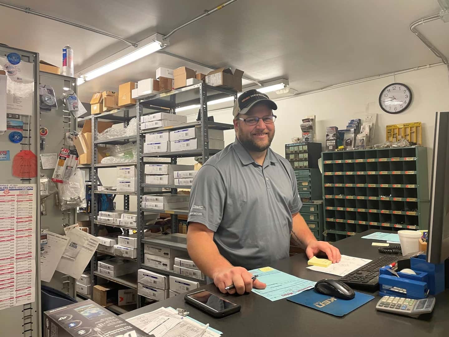 parts department team