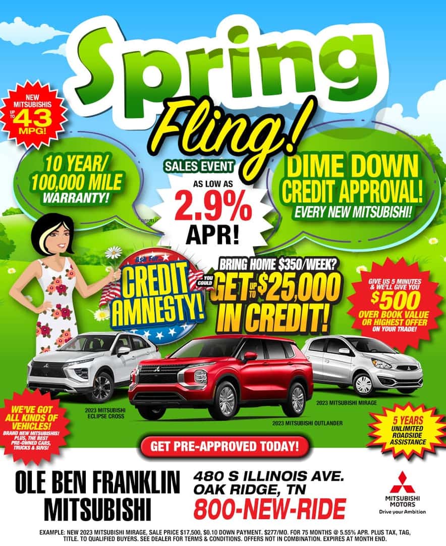 See Our Current Specials at Ole Ben Franklin in Oak Ridge, TN