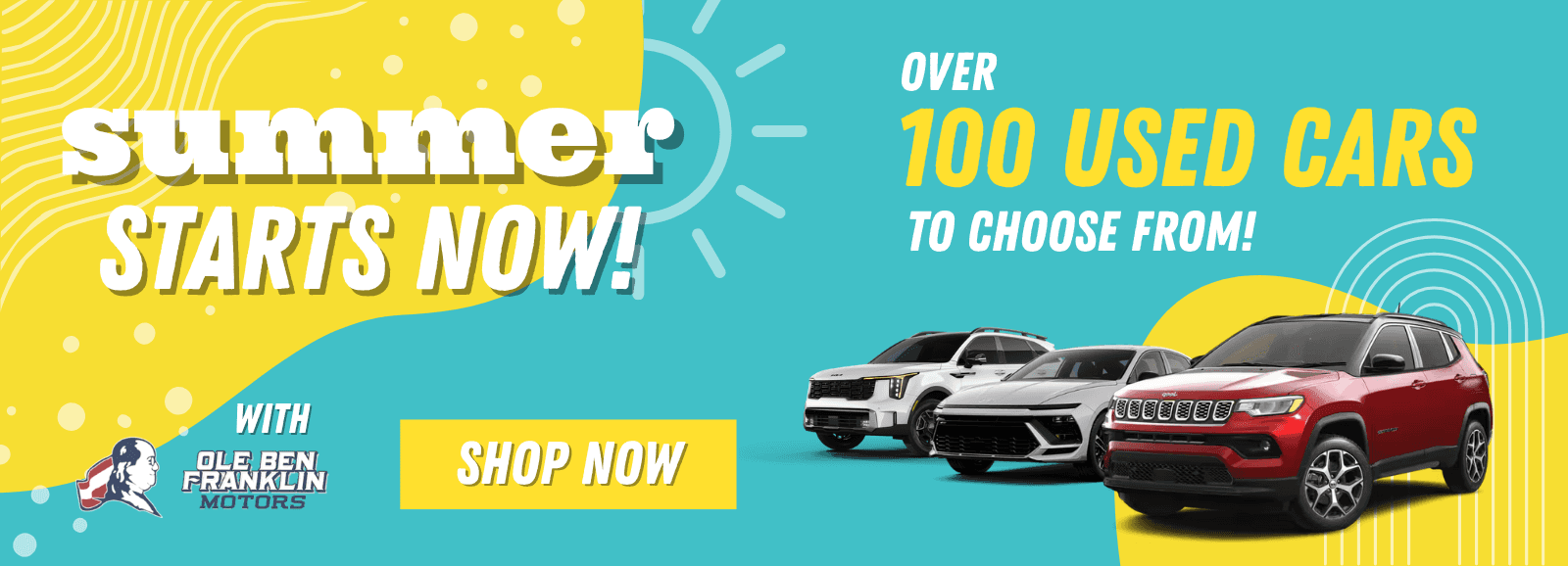 Summer Stars Now Sale on All Used Cars!