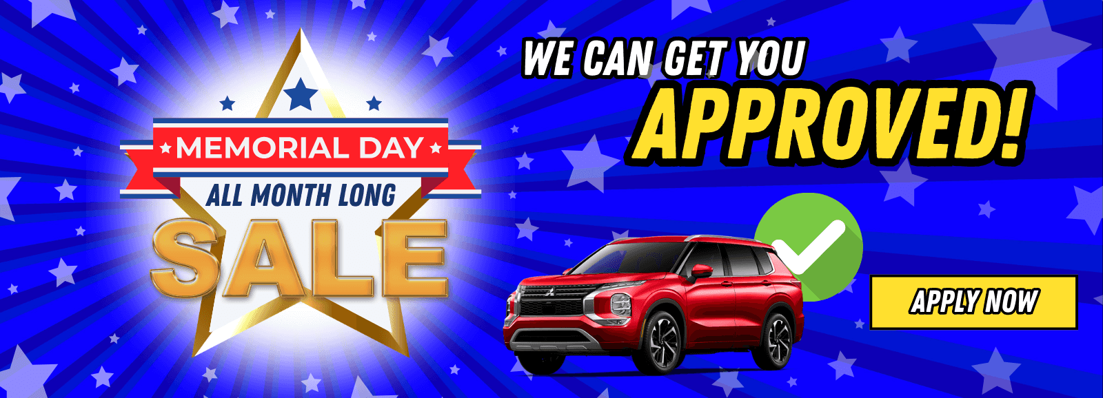 We can get you approved. Apply now!
