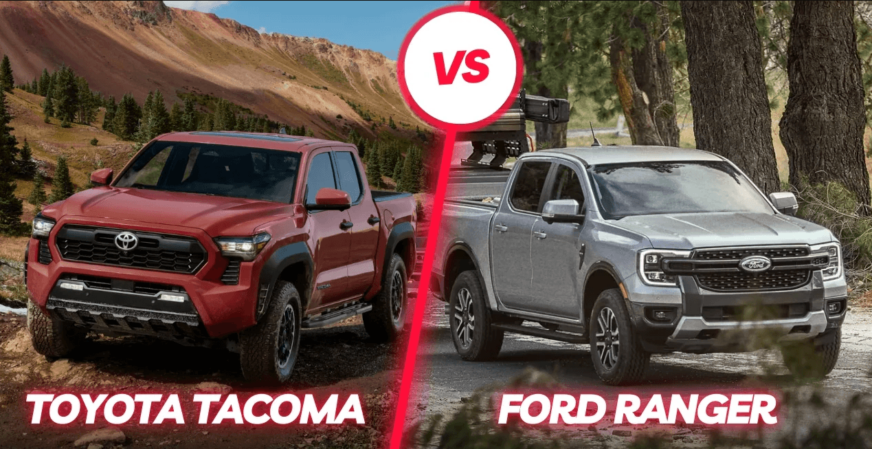 Used Toyota Tacoma VS Used Ford Ranger
