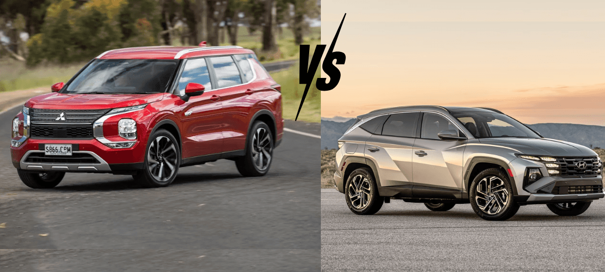 Comparing Mitsubishi SUVs: Mitsubishi Outlander VS Honda Pilot