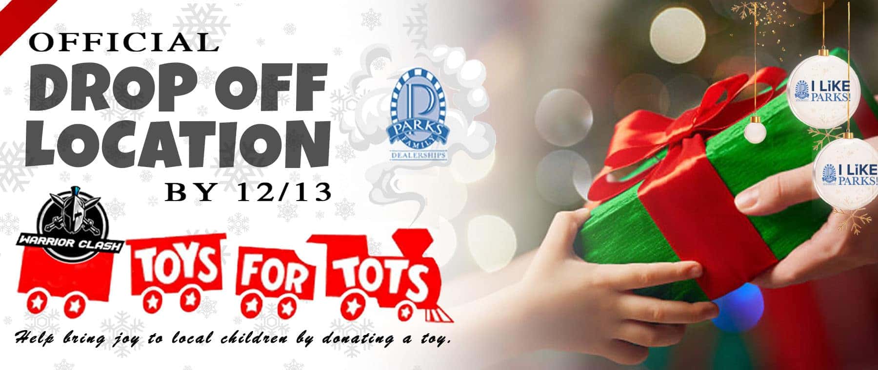 PARKS MOTORS TOYS FOR TOTS CHEVY