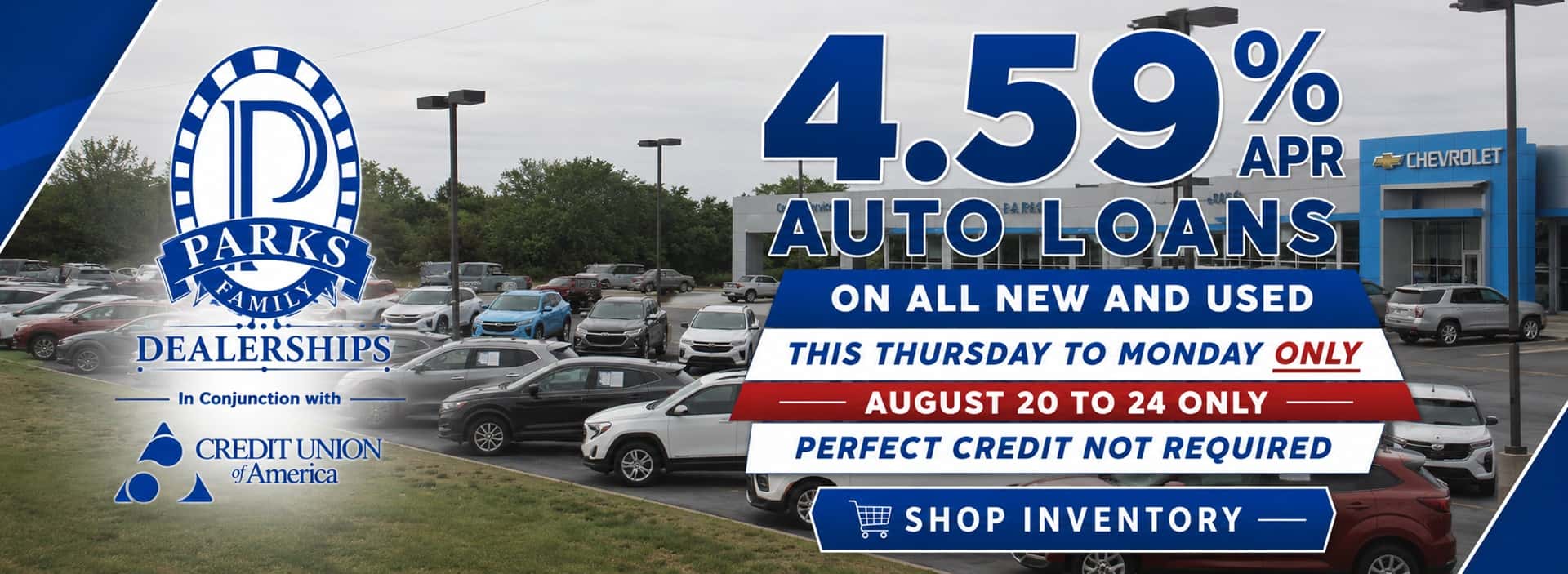 4.59% APR for limited time