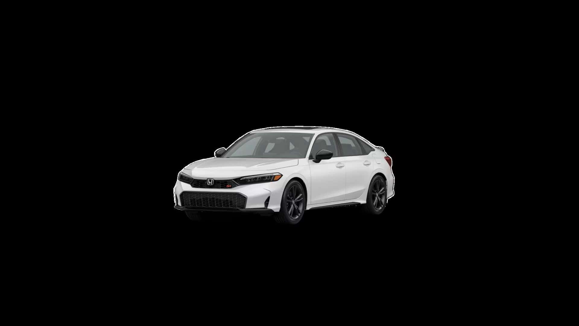 2025 honda civic si in white
